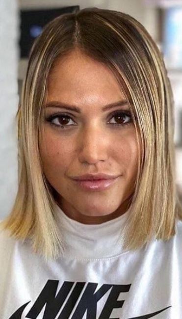 Coupe courte pixie - Avant